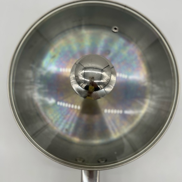 Tools of the Trade Stainless Steel Frying Saute Pan 9.5" Heavy Duty Oven Safe - Picture 13 of 14